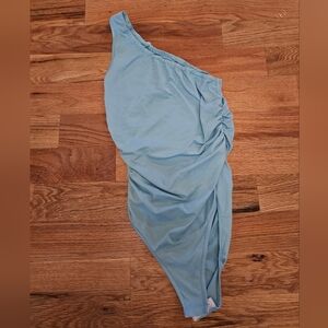 Shein one shoulder body suit